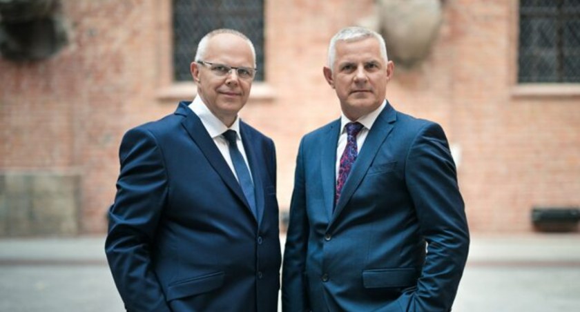 Andrzej Grabowski i Jerzy Borucki, założyciele i właściciele firmy Polmlek Źródło: Materiały prasowe / Polmlek