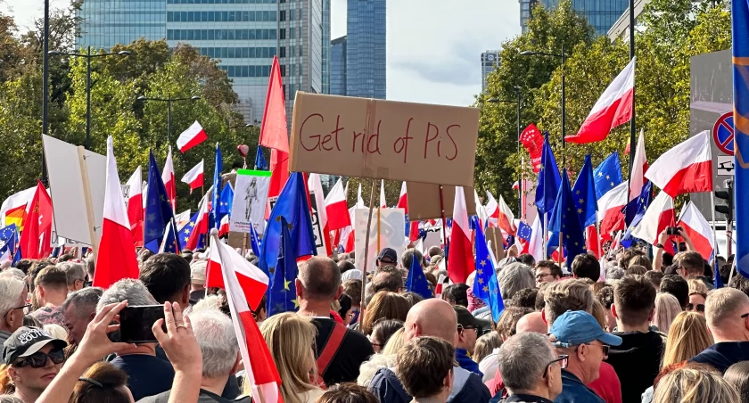 1 października 2023 roku - Marsz Miliona Serc w Warszawie