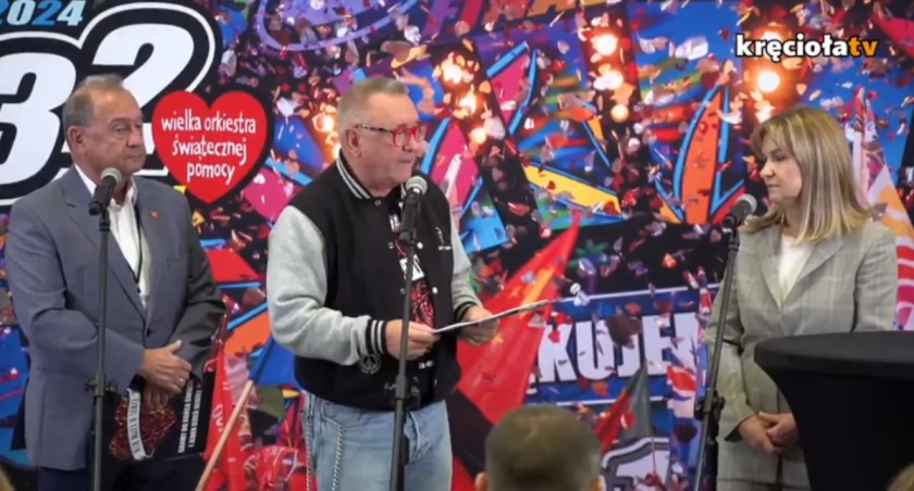 Fot. zrzut ekranu z konferencji prasowej WOŚP/facebook
