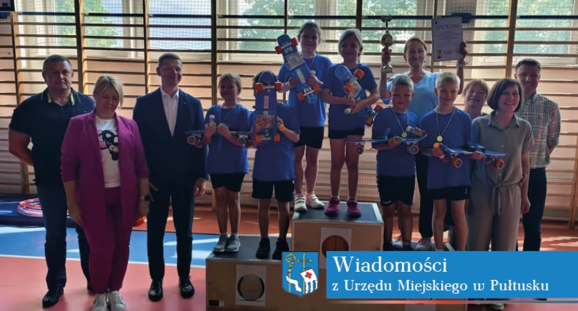 Fot. Wydział Promocji, Kultury i Sportu Urzędu Miejskiego w Pułtusku,  Publiczna Szkoła Podstawowa nr 1 im. Klaudyny Potockiej w Pułtusku 