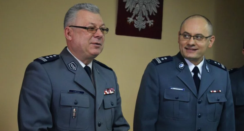 Fot. arch. PGP. Na zdj. od lewej Zbigniew Matusiak – były Komendant KPP w Pułtusku, obok Jarosław Brzozowski