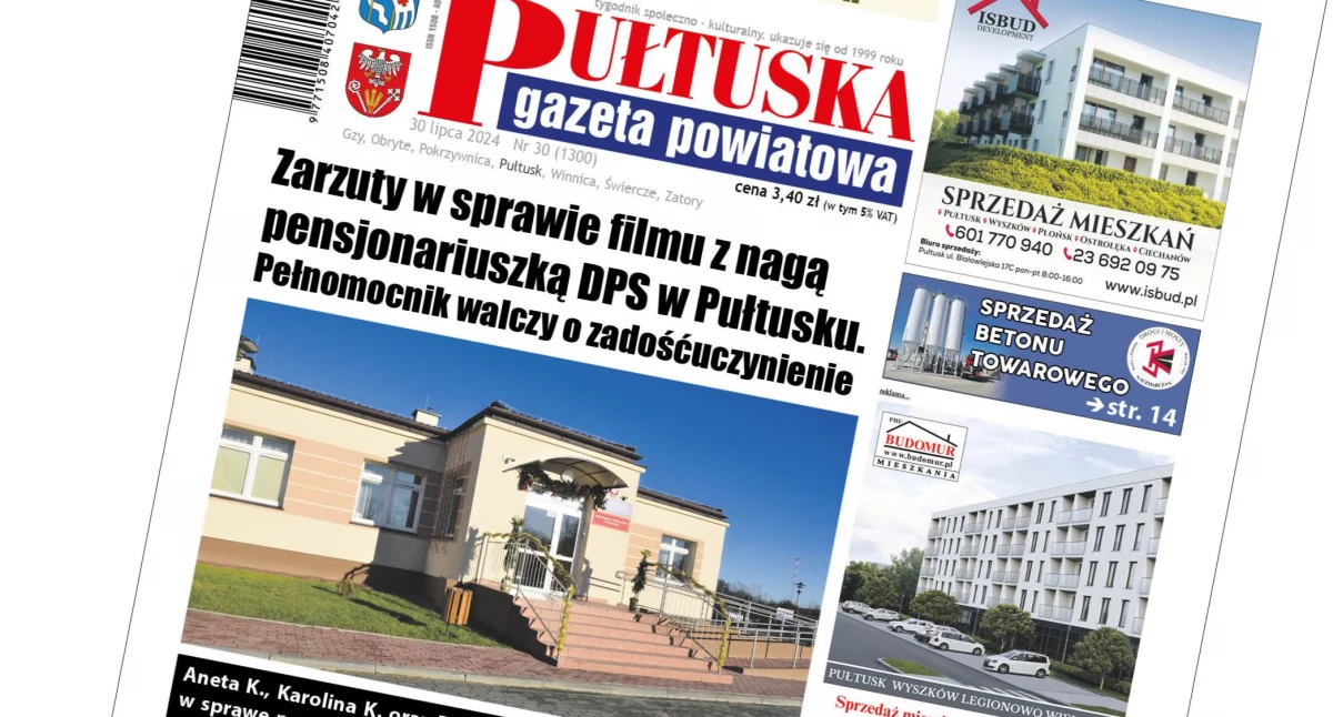 W aktualnym numerze PGP, numerze Pułtuskiej Gazety Powiatowej - zdjęcie, fotografia