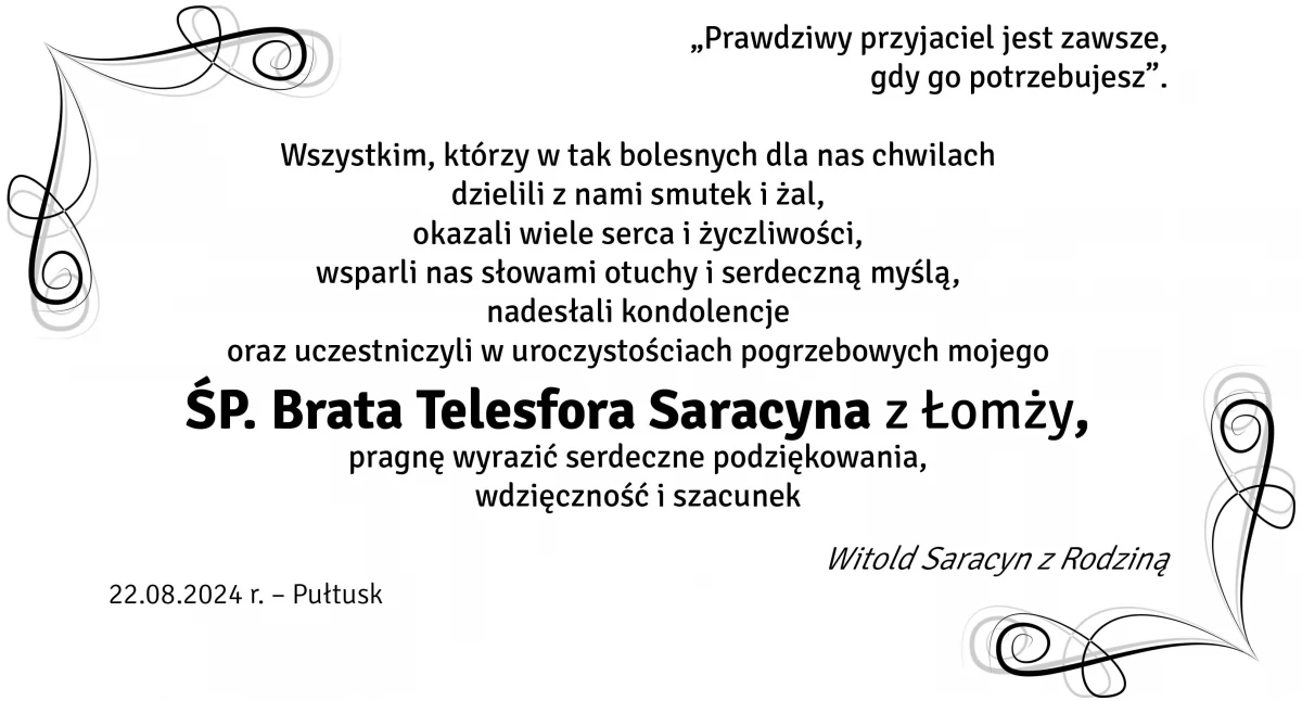 Podziękowania/Życzenia, Podziękowania - zdjęcie, fotografia