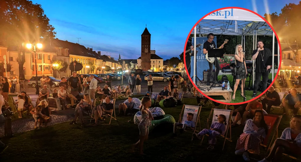 Koncerty, Bardzo udane muzyczne zakończenie wakacji pułtuskiej fontannie - zdjęcie, fotografia