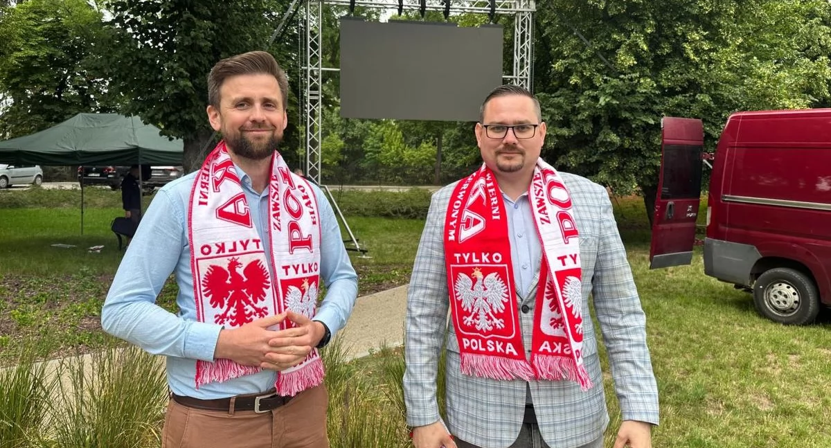Od lewej: Damian Szewczyk i Kamil Szczepański