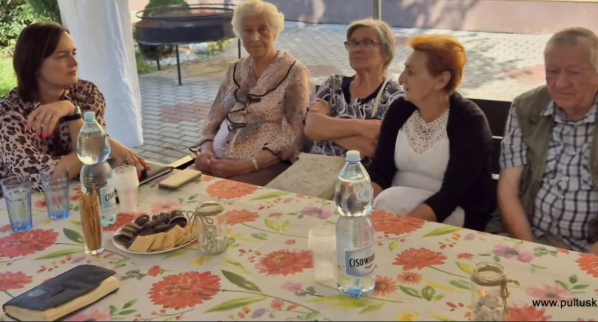 WIADOMOŚCI Z URZĘDU MIEJSKIEGO W PUŁTUSKU, Spotkanie pułtuskimi seniorami - zdjęcie, fotografia