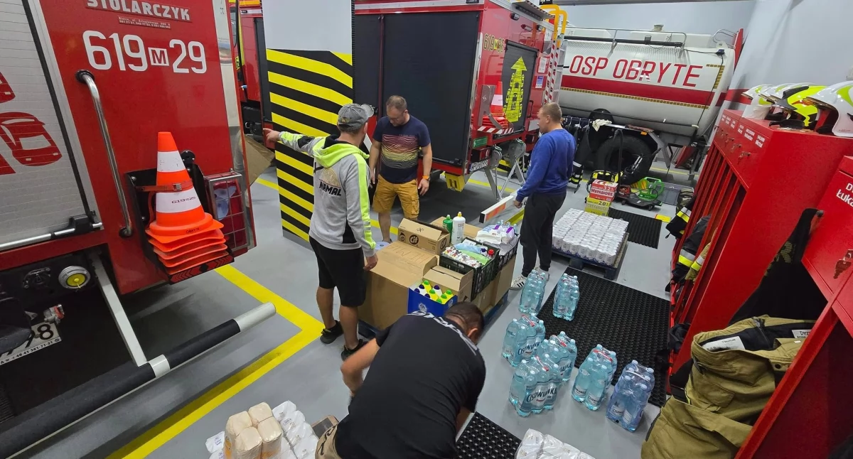 fot. FB OSP Trzciniec i OSP Obryte