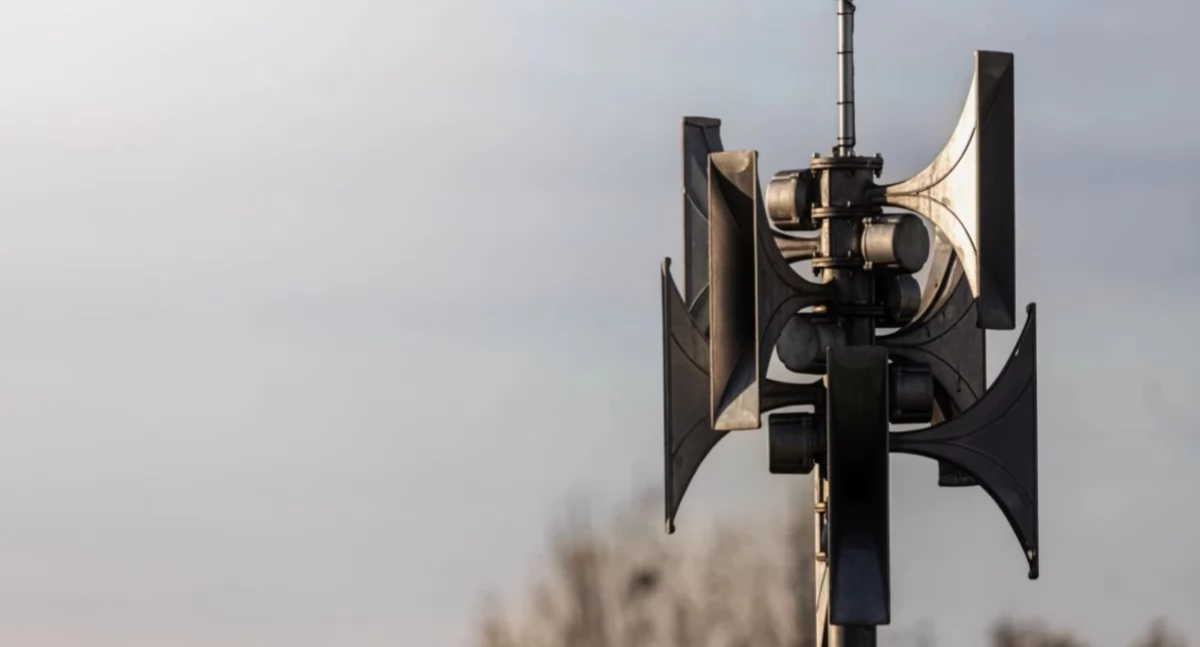 Komunikaty, Głośne próby syren związku ćwiczeniami obronnymi PUŁTUSK 2024” - zdjęcie, fotografia