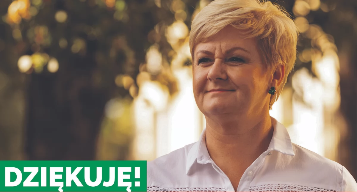 Wybory 2024, Dziękuję - zdjęcie, fotografia