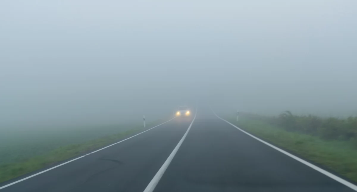 Komunikaty, Zapowiadane gęste mgły - zdjęcie, fotografia