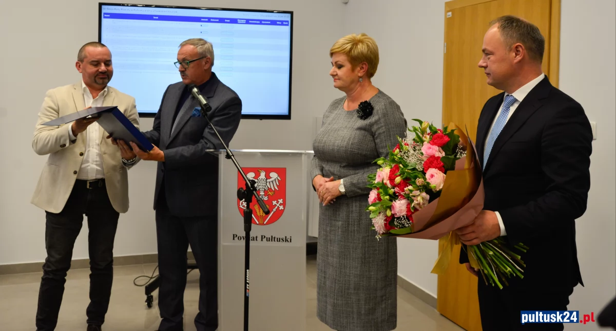 Samorząd , Pożegnanie byłej Wicestarosty Powiatu Pułtuskiego Beaty Jóźwiak - zdjęcie, fotografia
