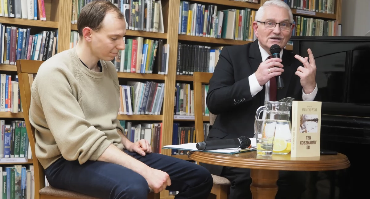 Literatura, „Ten koszmary Ed” promocja drugiej książki Andrzeja Kwiatkowskiego - zdjęcie, fotografia