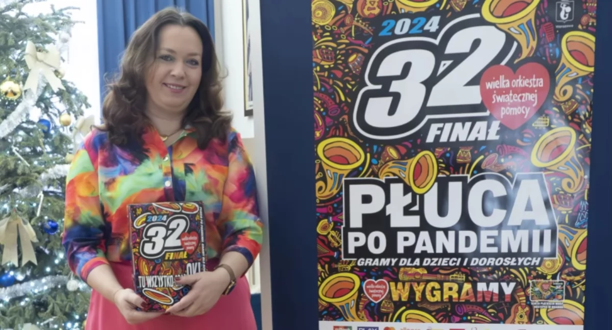 32 Finał WOŚP w Pułtusku - szefowa sztabu Anna Majewska