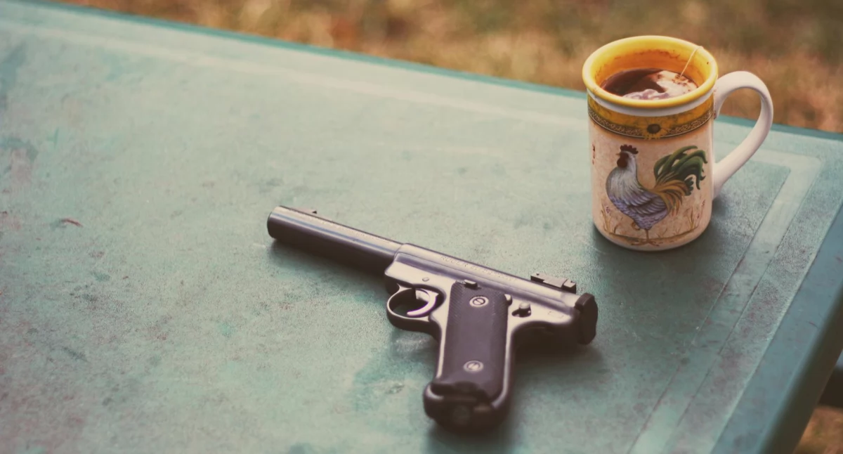 Artykuł zewnętrzny, Pistolet hukowy skuteczna bezpieczna obrona osobista - zdjęcie, fotografia