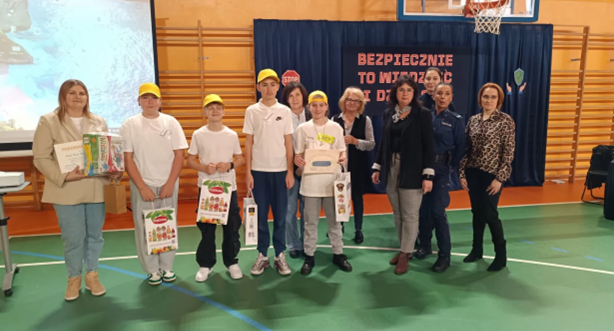 WIADOMOŚCI Z URZĘDU MIEJSKIEGO W PUŁTUSKU, Konkurs „Bezpiecznie wiedzieć działać” - zdjęcie, fotografia
