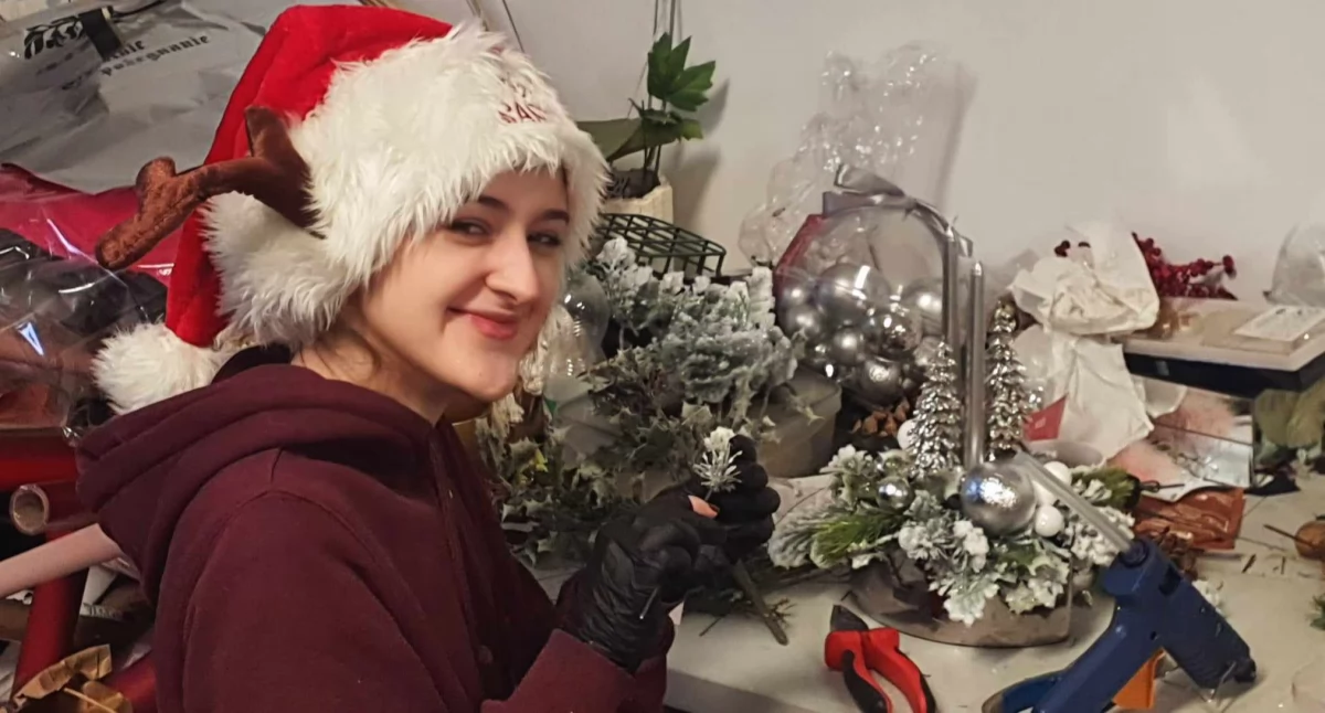 Społeczeństwo, świątecznych nastrojach strojach - zdjęcie, fotografia