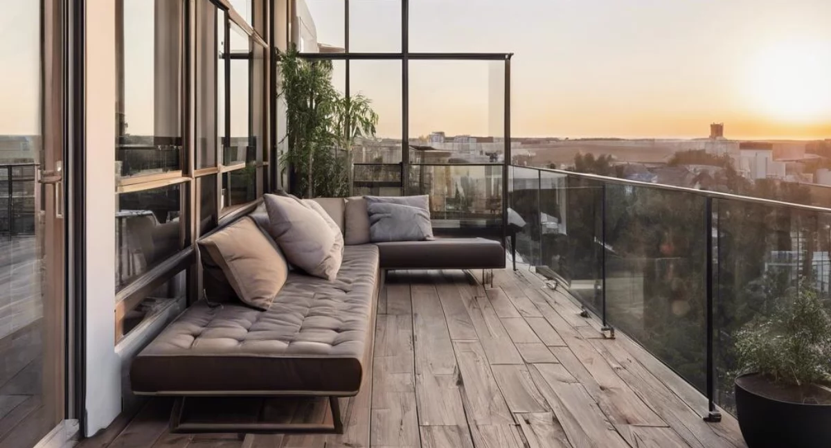 Artykuł zewnętrzny, Balkon bloku wyremontować urządzić - zdjęcie, fotografia