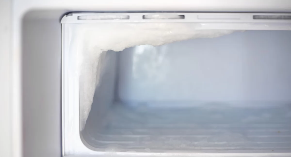 Społeczeństwo, obrasta zamrażalnik Wypróbuj prosty sposób - zdjęcie, fotografia