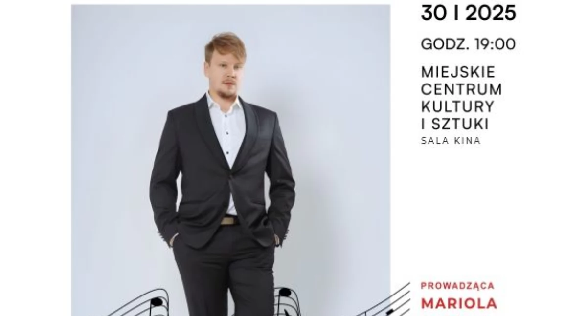 Koncerty, Koncert Łukasza Zientarskiego zaproszenie - zdjęcie, fotografia
