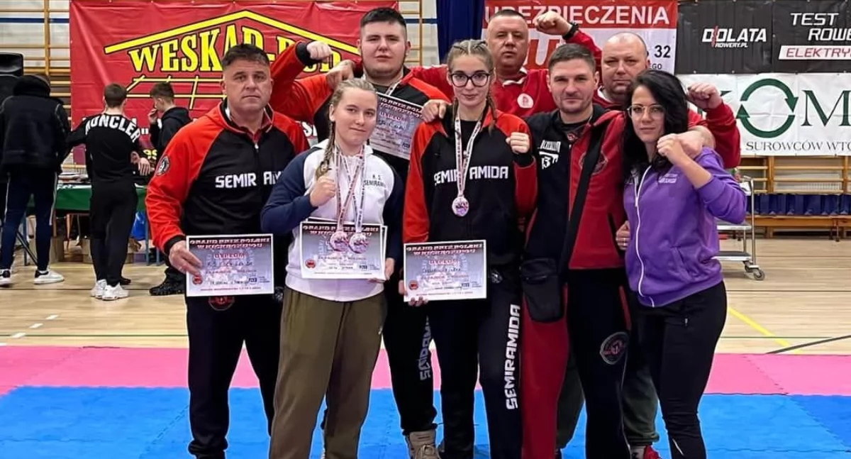 Sporty walki, Zawodnicy Sermiramida wracają Grand Polski Kickboxingu medalami - zdjęcie, fotografia