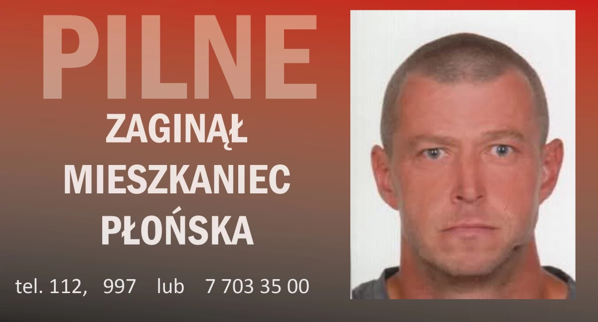 Komunikaty policji, Zaginął letni Dorajczyk - zdjęcie, fotografia