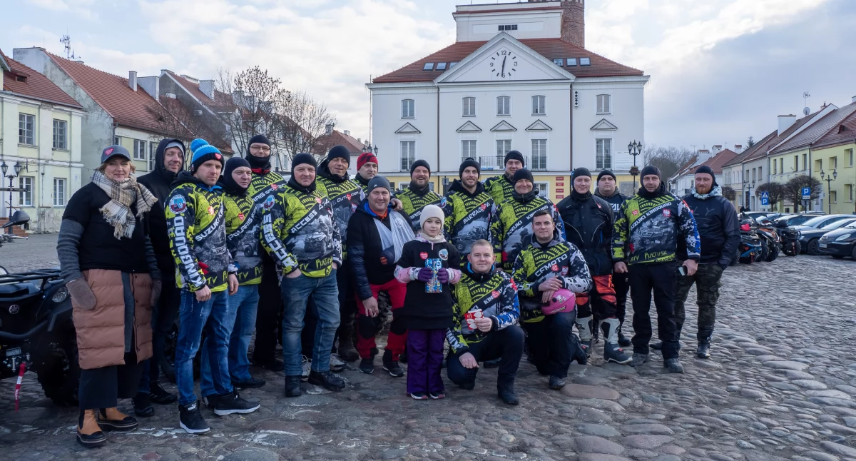 WIELKA ORKIESTRA ŚWIĄTECZNEJ POMOCY, Pułtusk Quadem grał WOŚP - zdjęcie, fotografia