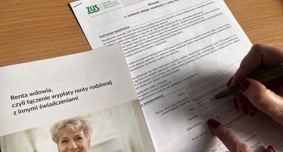 Finanse, przygotować wizyty złożyć wniosek rentę wdowią - zdjęcie, fotografia