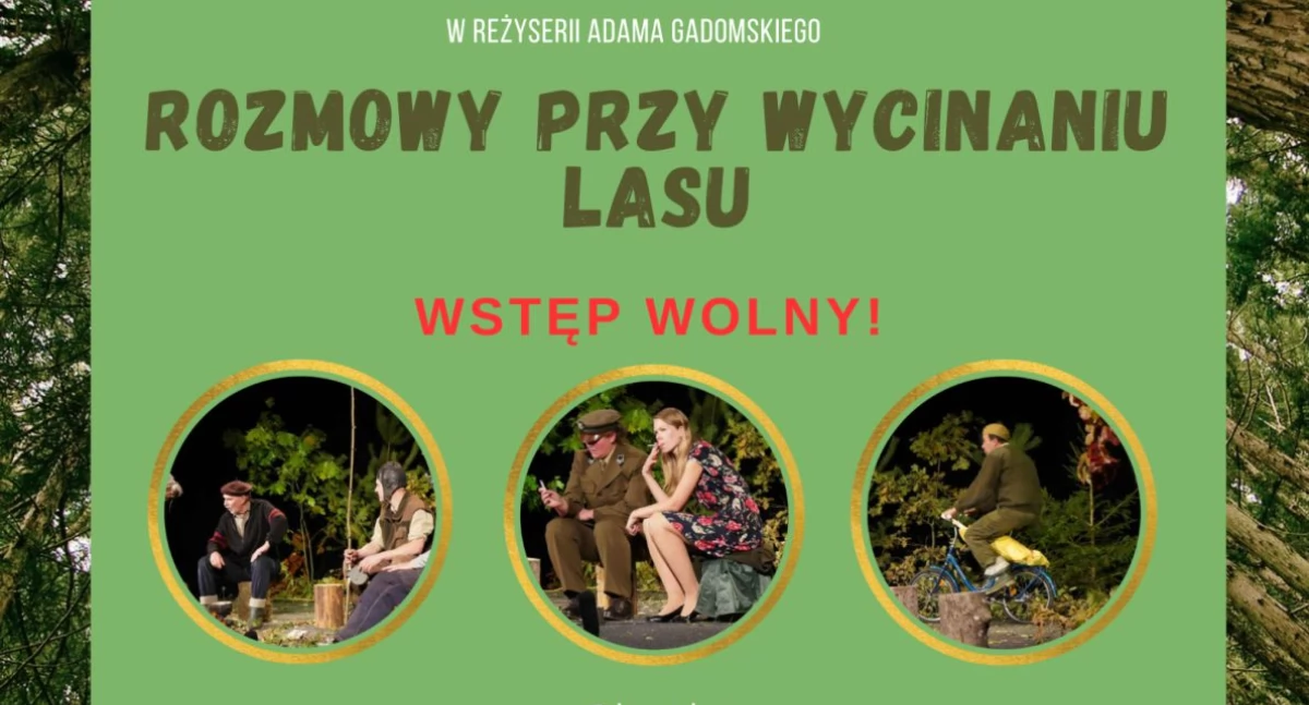 Teatr, Rozmowy wycinaniu wkrótce spektakl Teatru Dębem - zdjęcie, fotografia