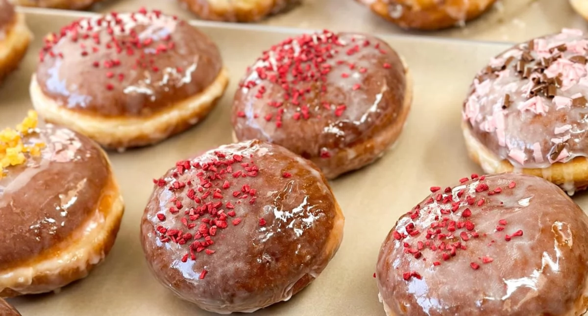 Reklama, Zamów pączki Tłusty Czwartek! - zdjęcie, fotografia