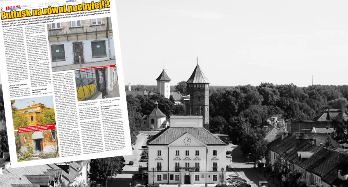 Samorząd , Pułtusk równi pochyłej! - zdjęcie, fotografia
