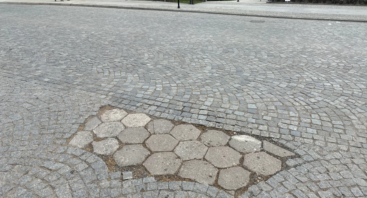 Zabytki, odkrycie archeologiczne mieście - zdjęcie, fotografia