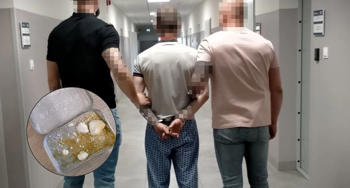 Policja, Ponad kilogram narkotyków zabezpieczonych pobliskich Cyganach - zdjęcie, fotografia