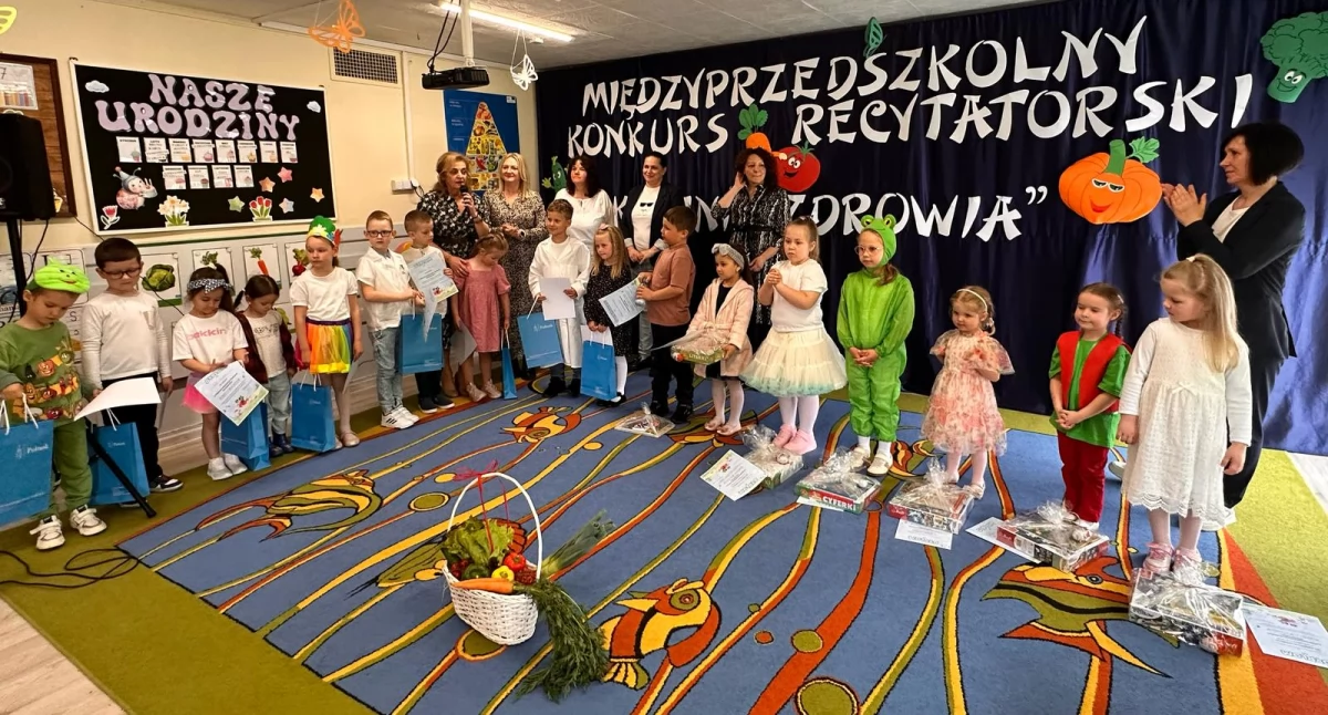 Edukacja, Międzyprzedszkolny Konkurs Recytatorski krainie Zdrowia” Przedszkolu Miejskim - zdjęcie, fotografia
