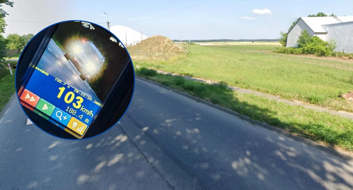 Policja, Pędził Nasielską godzinę brawurową jazdę dostał mandat stracił prawo jazdy - zdjęcie, fotografia