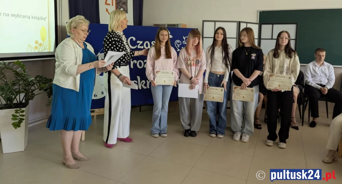 Edukacja, Młodzież naprawdę czyta! konkurs literacki „Ruszkowskim” - zdjęcie, fotografia
