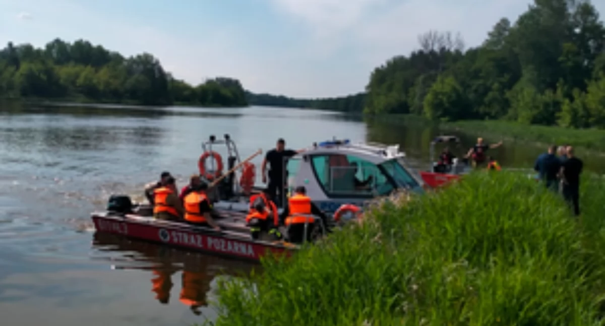 Trwają poszukiwania wędkarza - oficjalna informacja policji