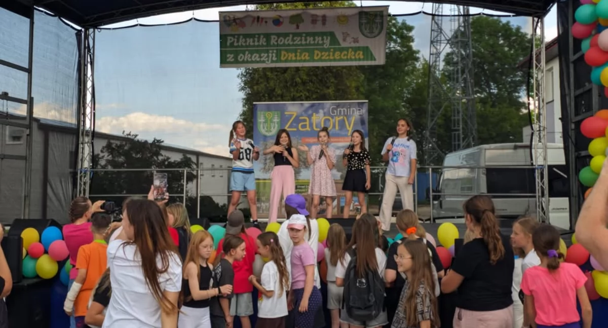 Wydarzenia, Gminny Dzień Dziecka Zatorach - zdjęcie, fotografia