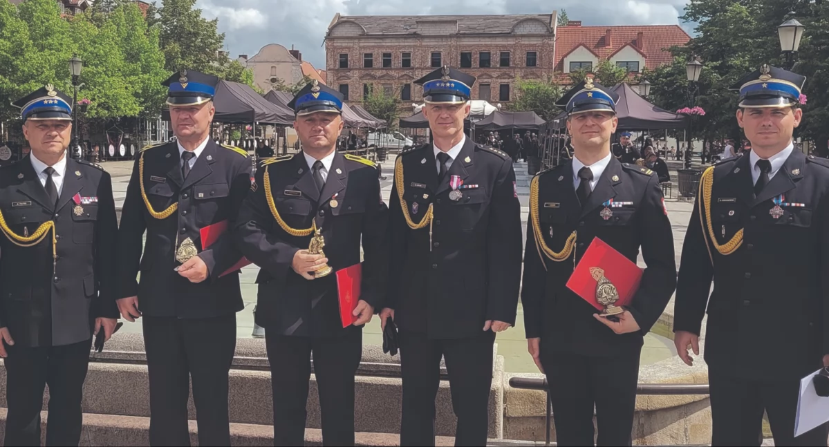 Straż Pożarna, Tytuły „Strażak roku” „Strażak miesiąca” odznaczenie awans strażaków Komendy Powiatowej Pułtusku - zdjęcie, fotografia