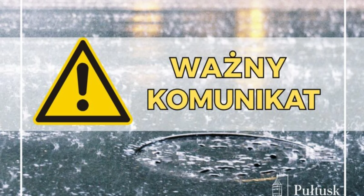 Komunikaty, Urząd wydał komunikat związku prognozami - zdjęcie, fotografia