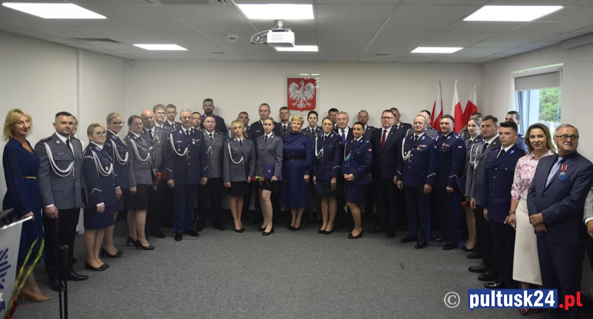 Społeczeństwo, Obchody Święta Policji Pułtusku - zdjęcie, fotografia