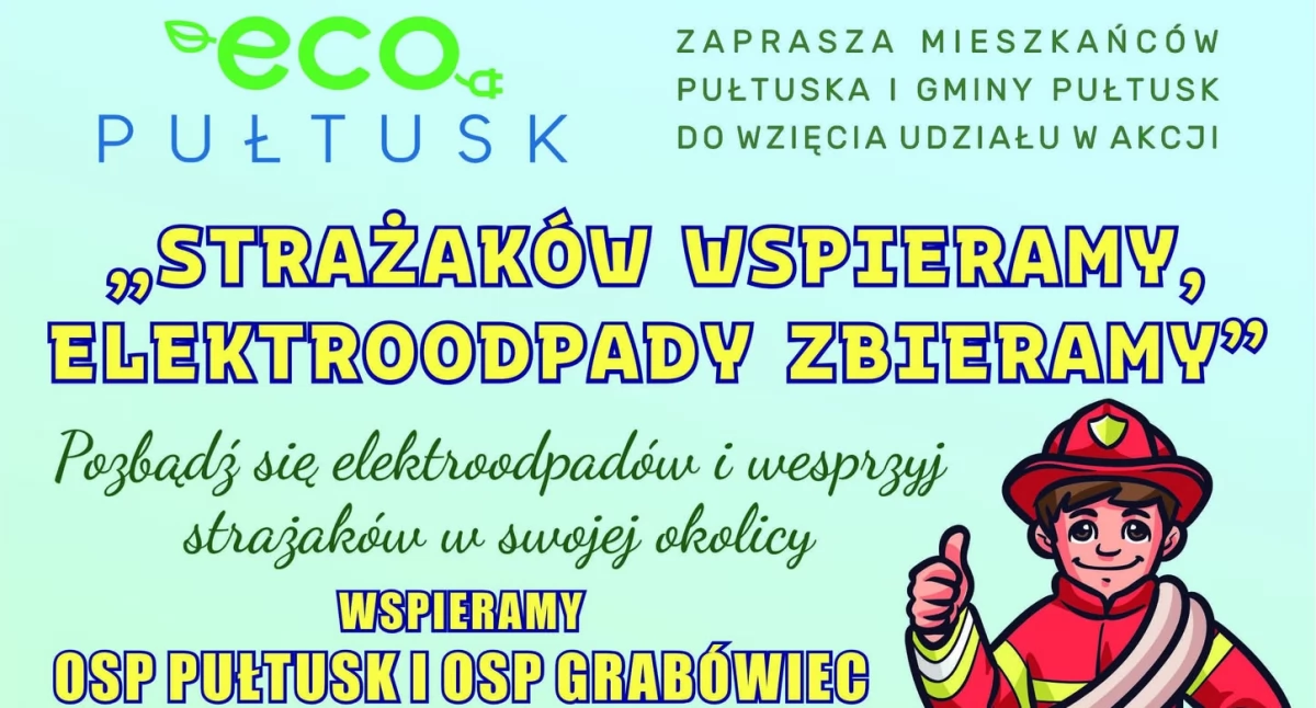 Środowisko, stary sprzęt elektryczny elektroniczny Zrób porządek okazji… pomóż lokalnym strażakom - zdjęcie, fotografia
