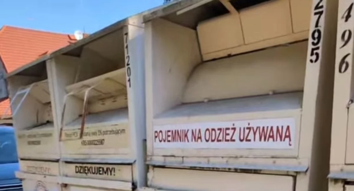 Społeczeństwo, Ludzie mają zjeść palić czytelniczka Problem śmieci kontenerach - zdjęcie, fotografia