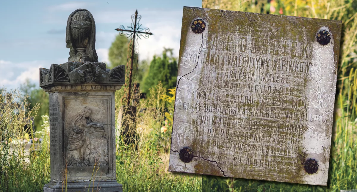 Historia, Gościcki Brulin artysta malarz bohater - zdjęcie, fotografia