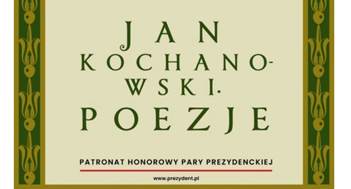 Literatura, Narodowe Czytanie poezji Kochanowskiego zaproszenie - zdjęcie, fotografia