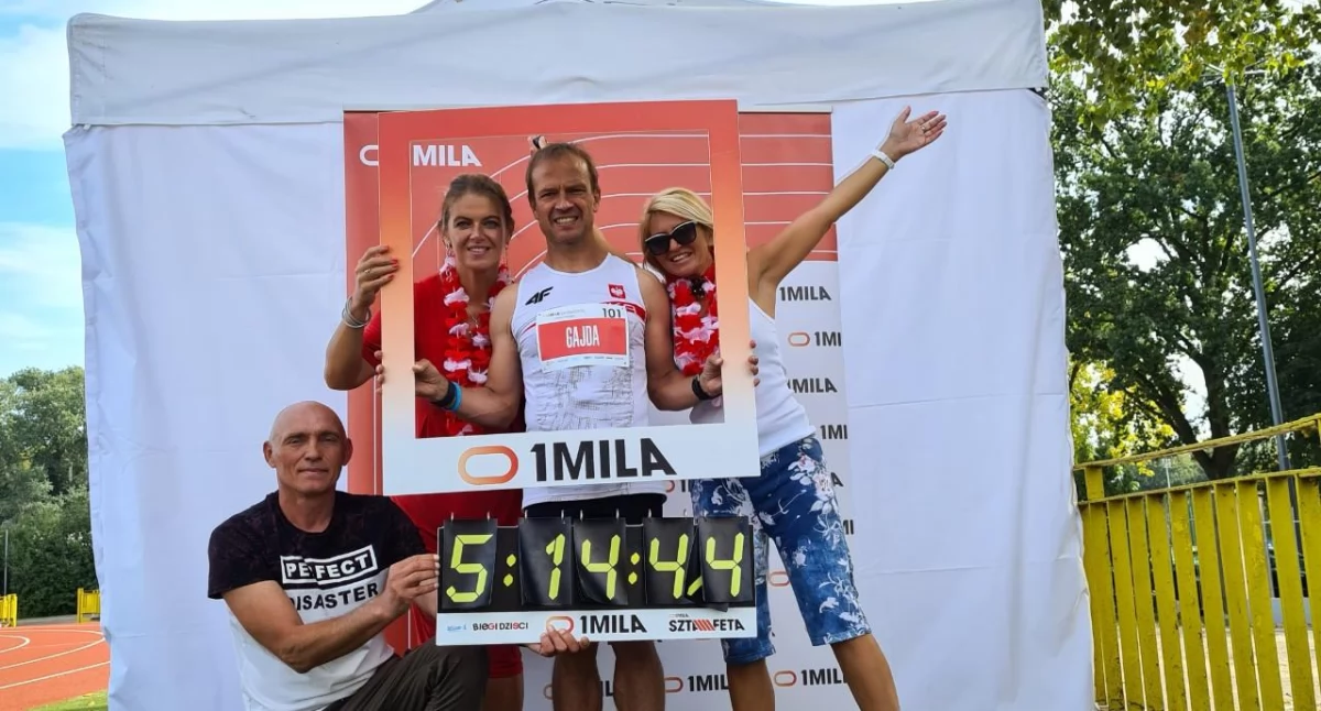 Artykuł zewnętrzny, Robert Gajda rekordzista Polski medyków maratonie - zdjęcie, fotografia