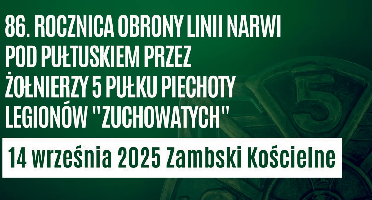 Zaproszenia, drugą niedziele września Zambskach Kościelnych jesteśmy - zdjęcie, fotografia