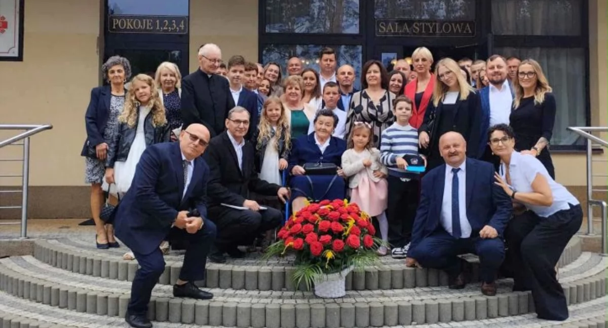 Ludzie, Wyjątkowy jubileusz wyjątkowa jubilatka - zdjęcie, fotografia