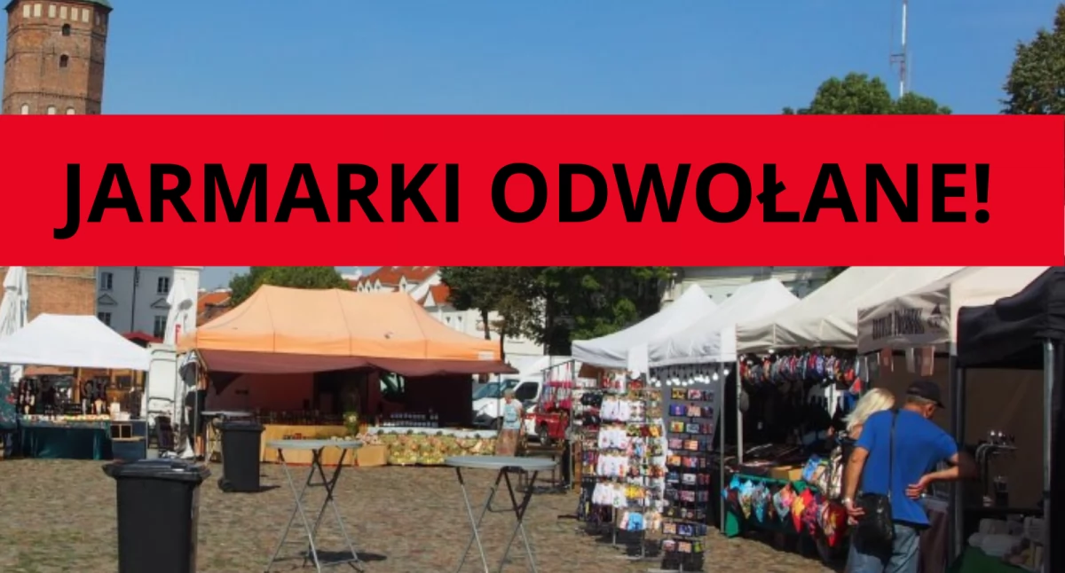 Komunikaty, Staropolskie Jarmarki odwołane - zdjęcie, fotografia