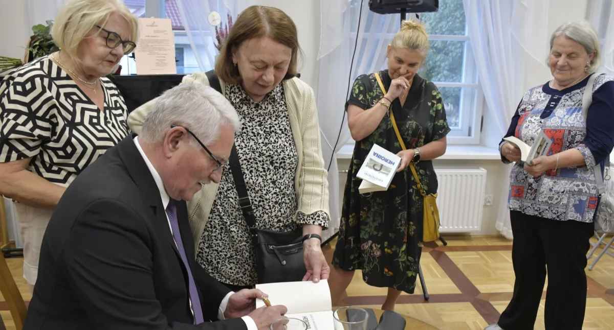 Literatura, Najważniejsza życiu pasja spotkanie autorskie Andrzejem Kwiatkowskim - zdjęcie, fotografia