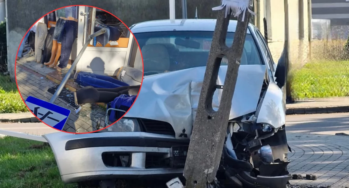 Policja, Kolizja Świerczach Wyglądało bardzo groźnie - zdjęcie, fotografia